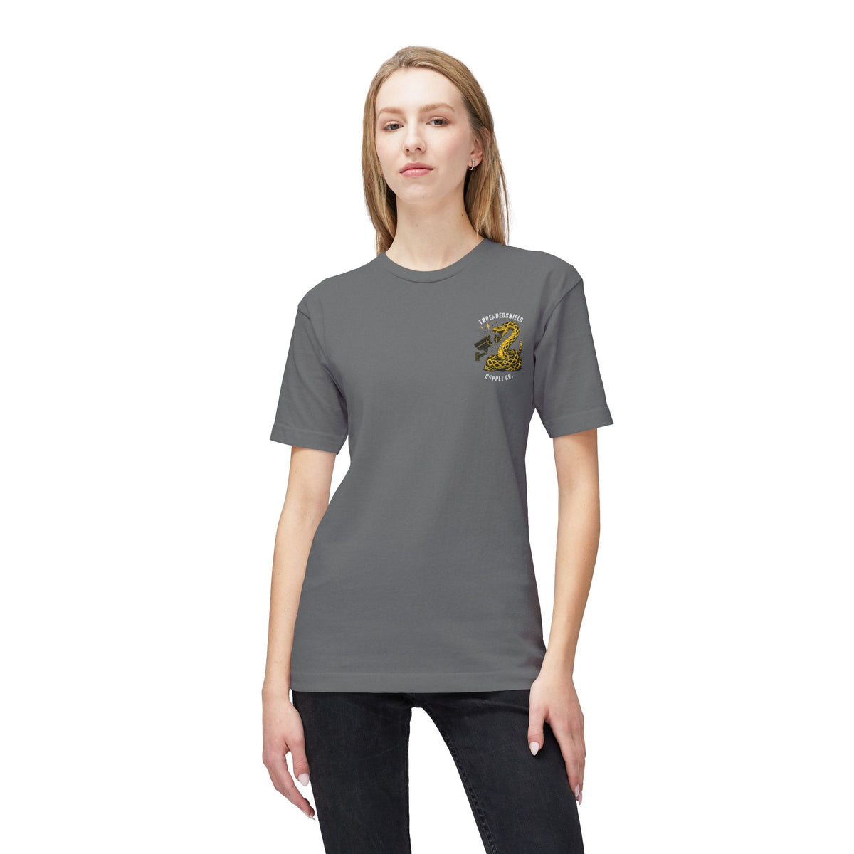 ThreadedShield Supply Co. Flock DTOM T-shirt - Premium USA Made