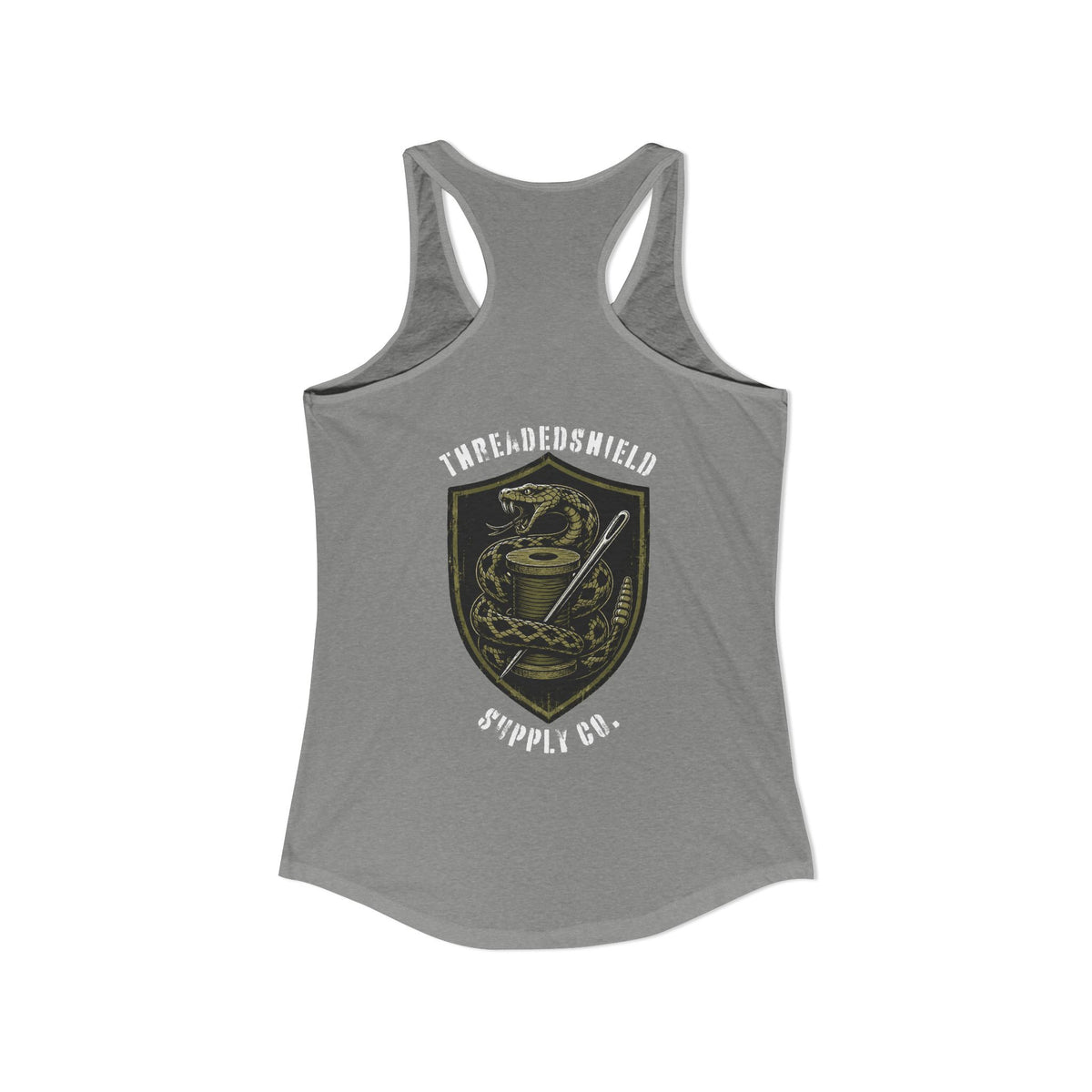 ThreadedShield Supply Co. Women’s Crest Racerback Tank
