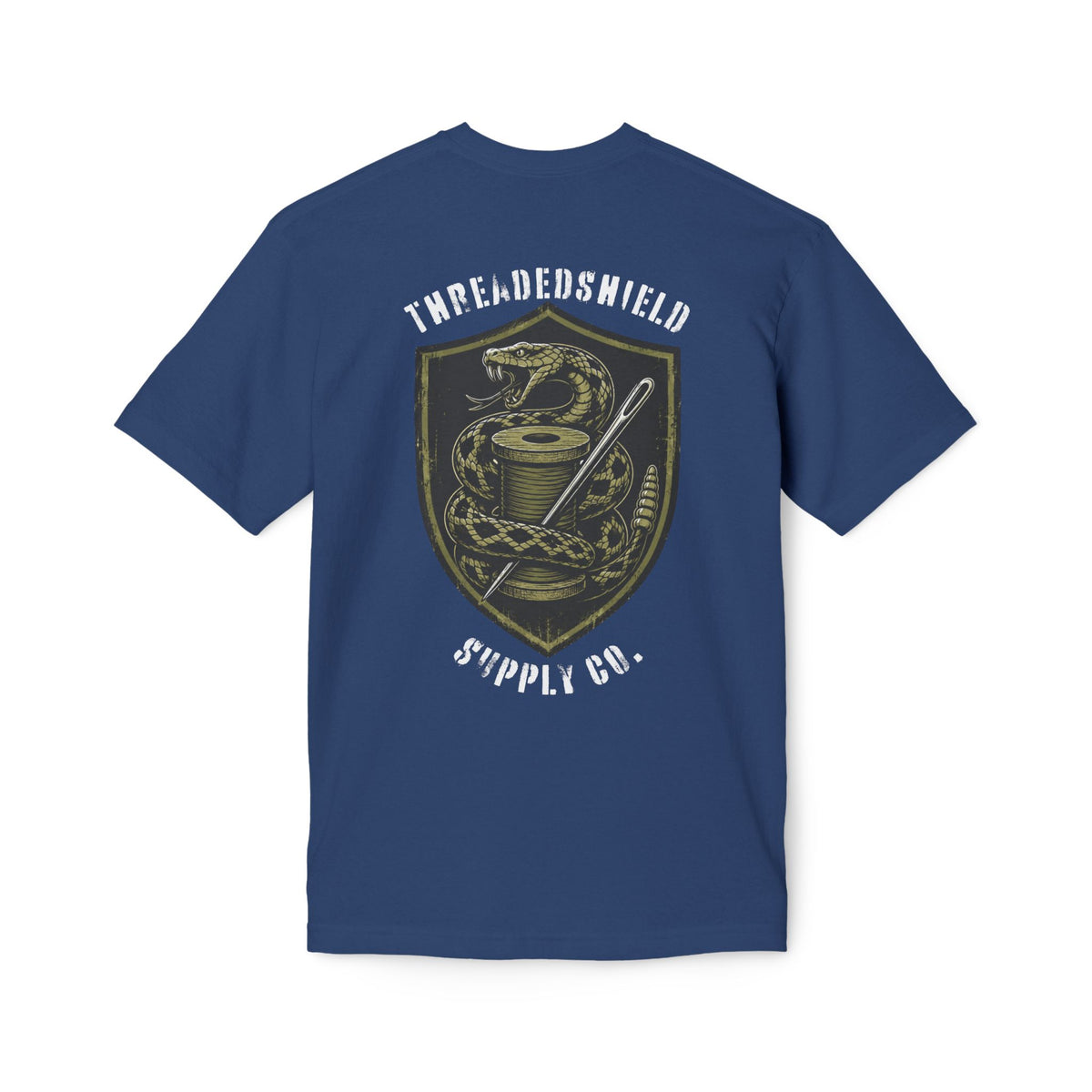 ThreadedShield Supply Co. Crest T-shirt - Premium USA Made