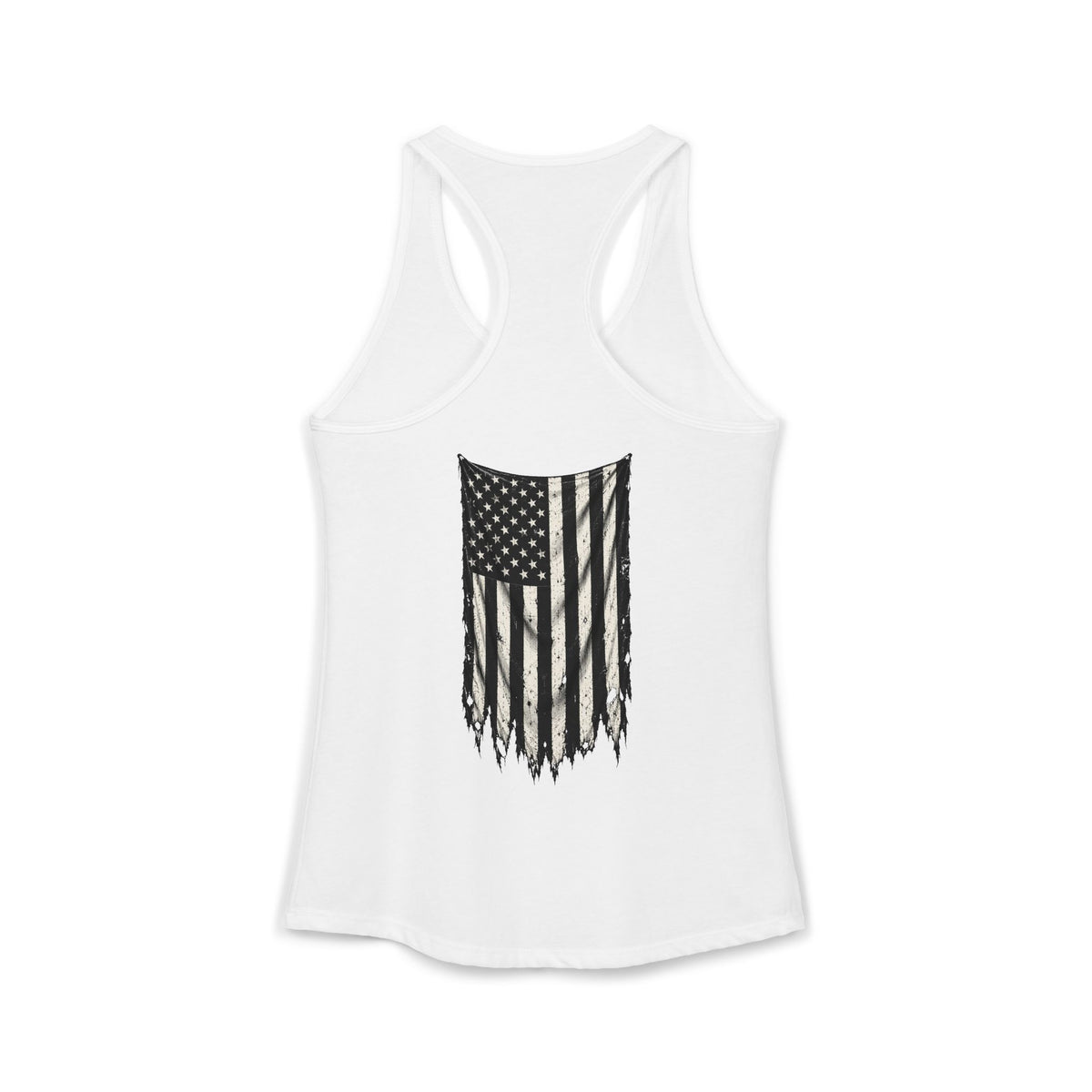 ThreadedShield Supply Co. Women’s Crest & Flag Racerback Tank