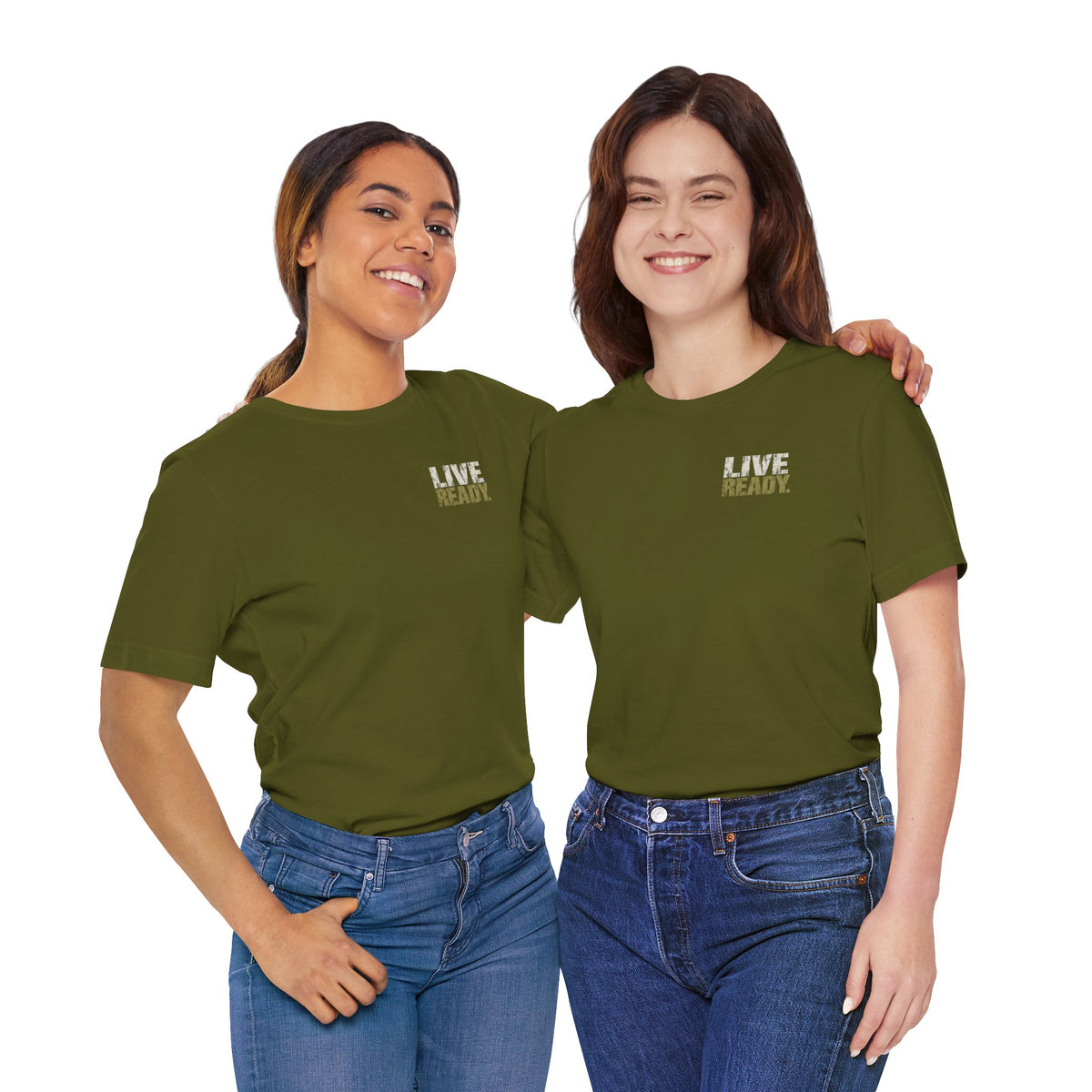 ThreadedShield Live Ready. Tee
