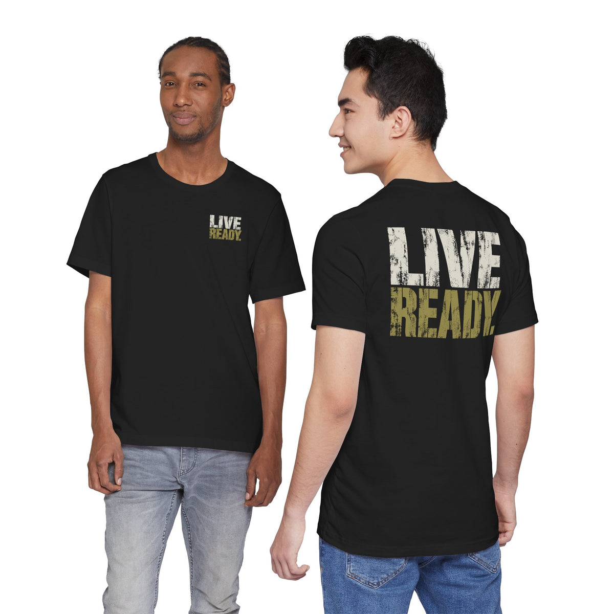 ThreadedShield Live Ready. Tee