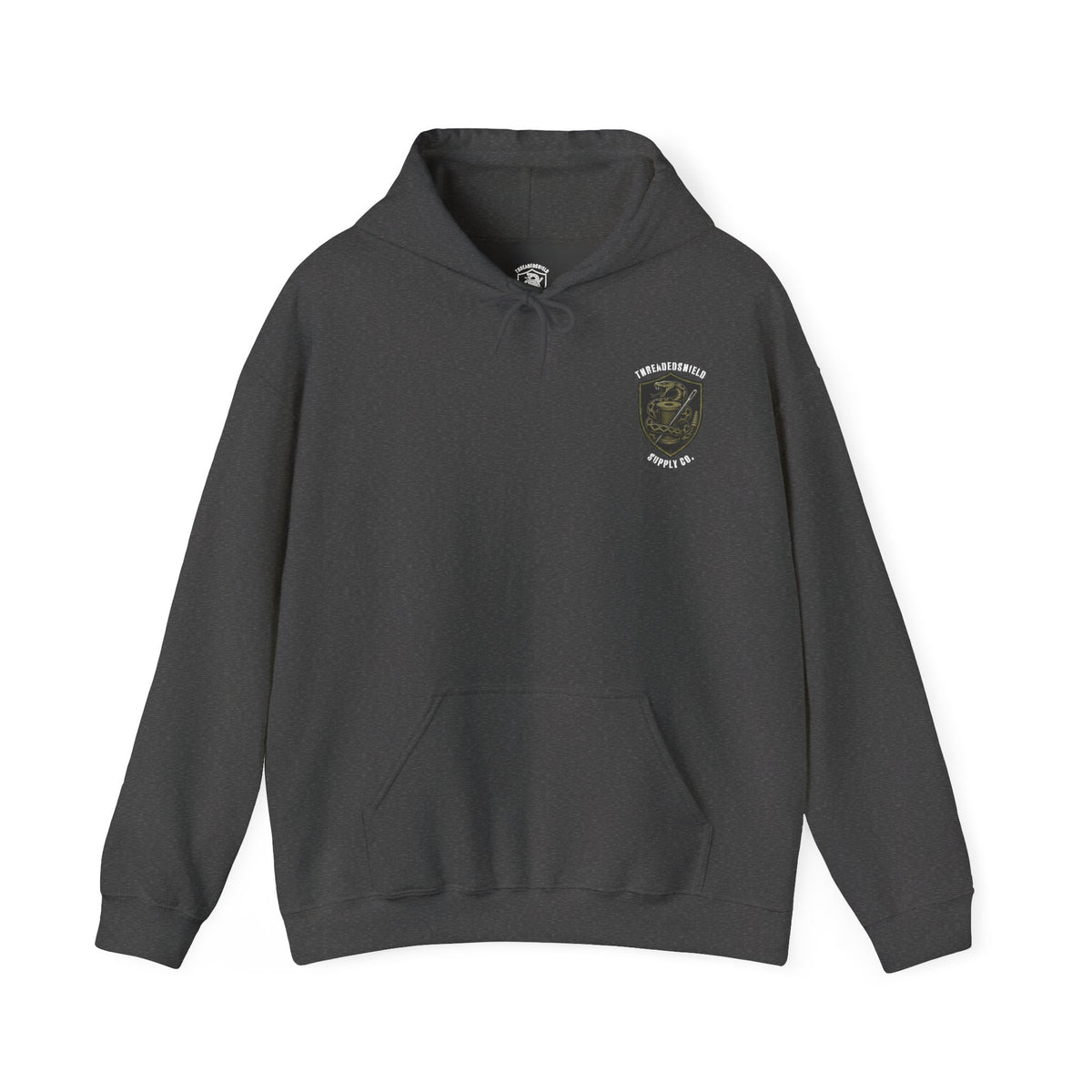 ThreadedShield Supply Co. Crest Heavyweight Hoodie