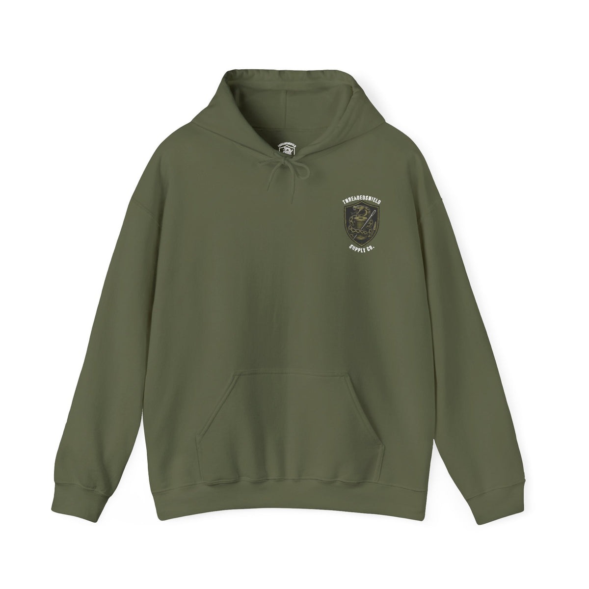 ThreadedShield Supply Co. Crest Heavyweight Hoodie