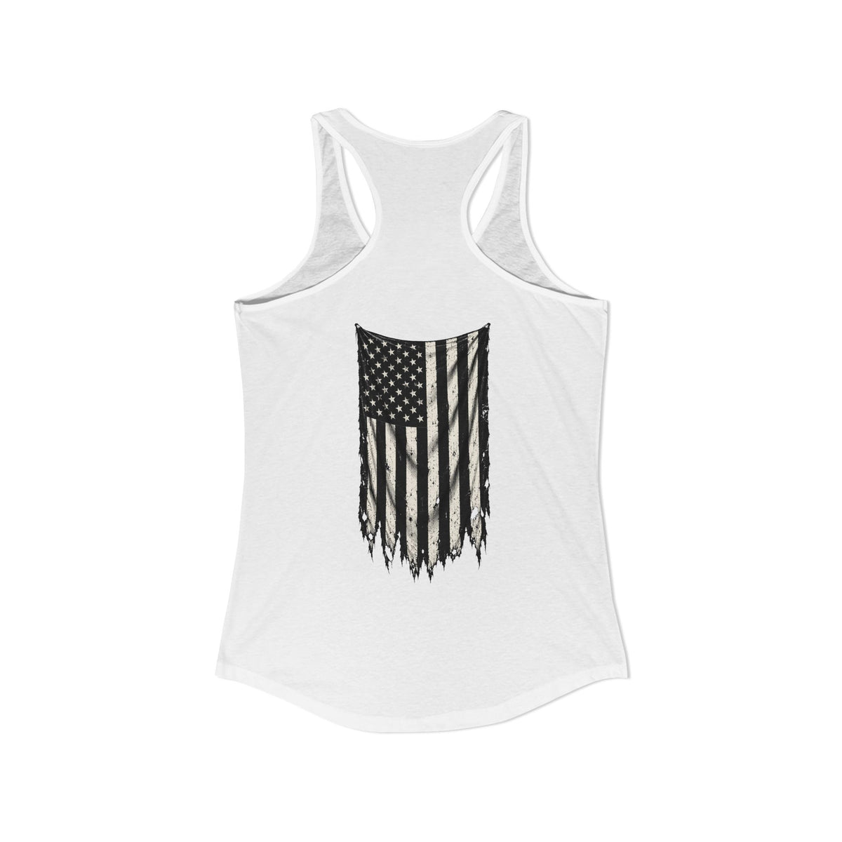 ThreadedShield Supply Co. Women’s Crest & Flag Racerback Tank