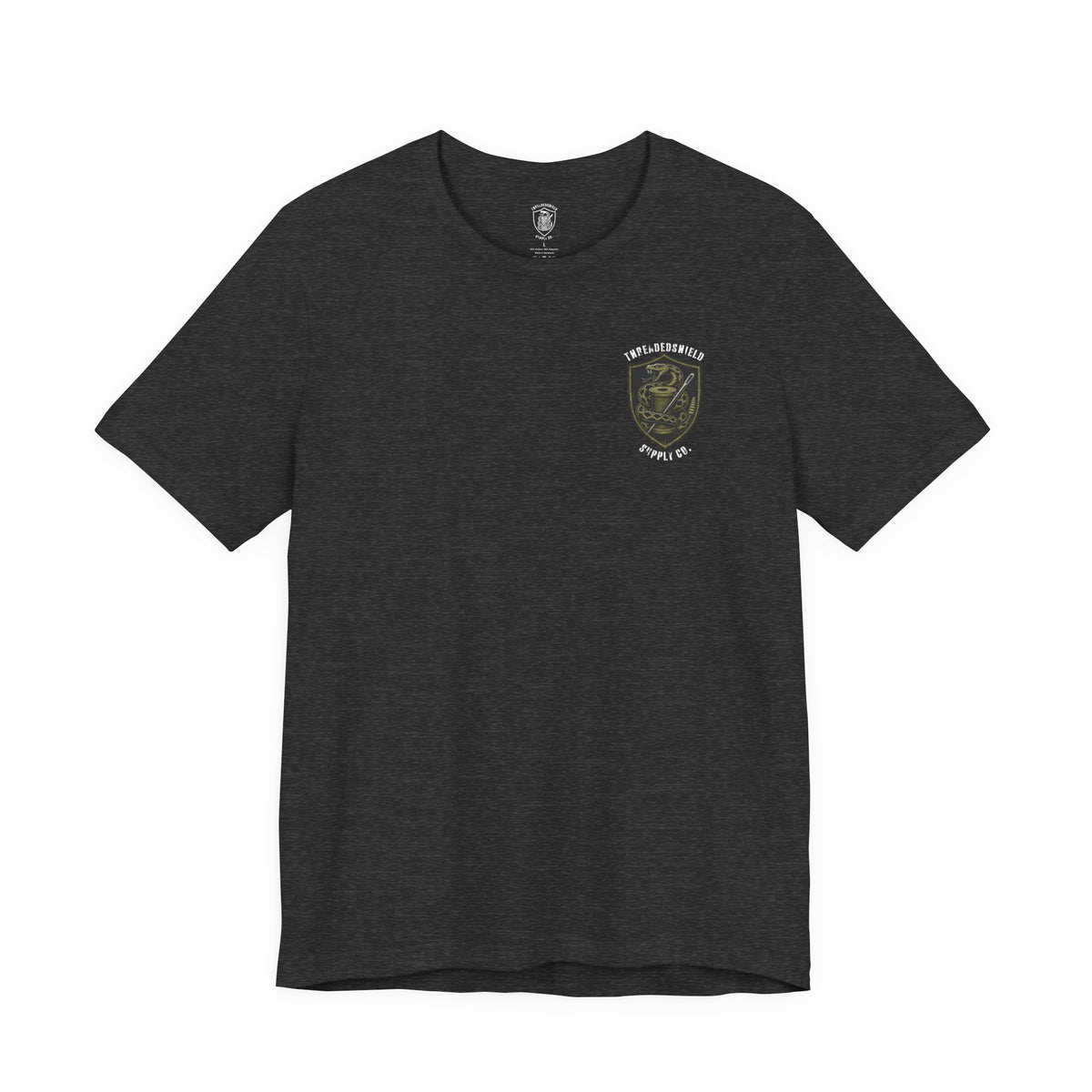 ThreadedShield Supply Co. Crest & Flag Tee
