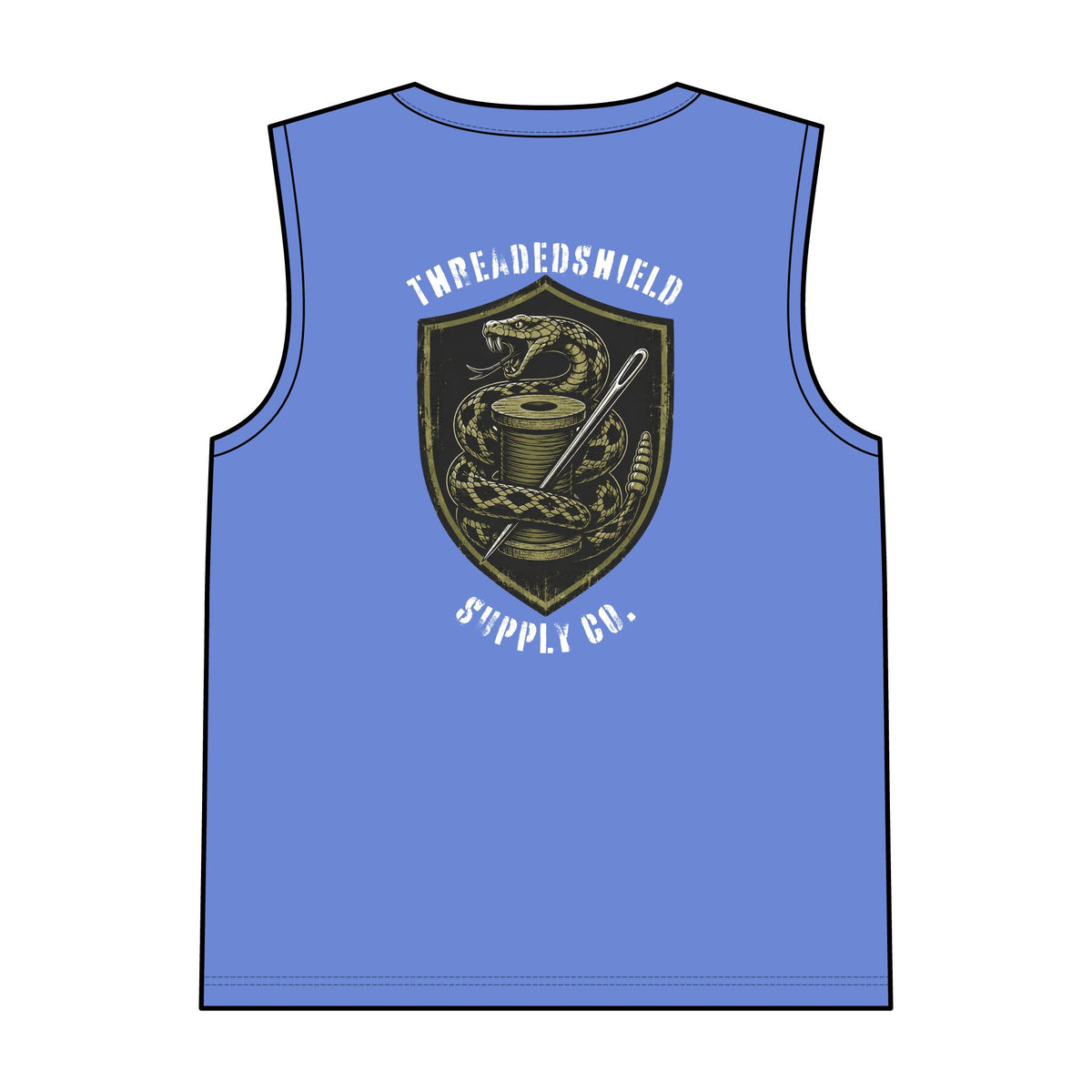ThreadedShield Supply Co. Crest V.I.T. Muscle Tank
