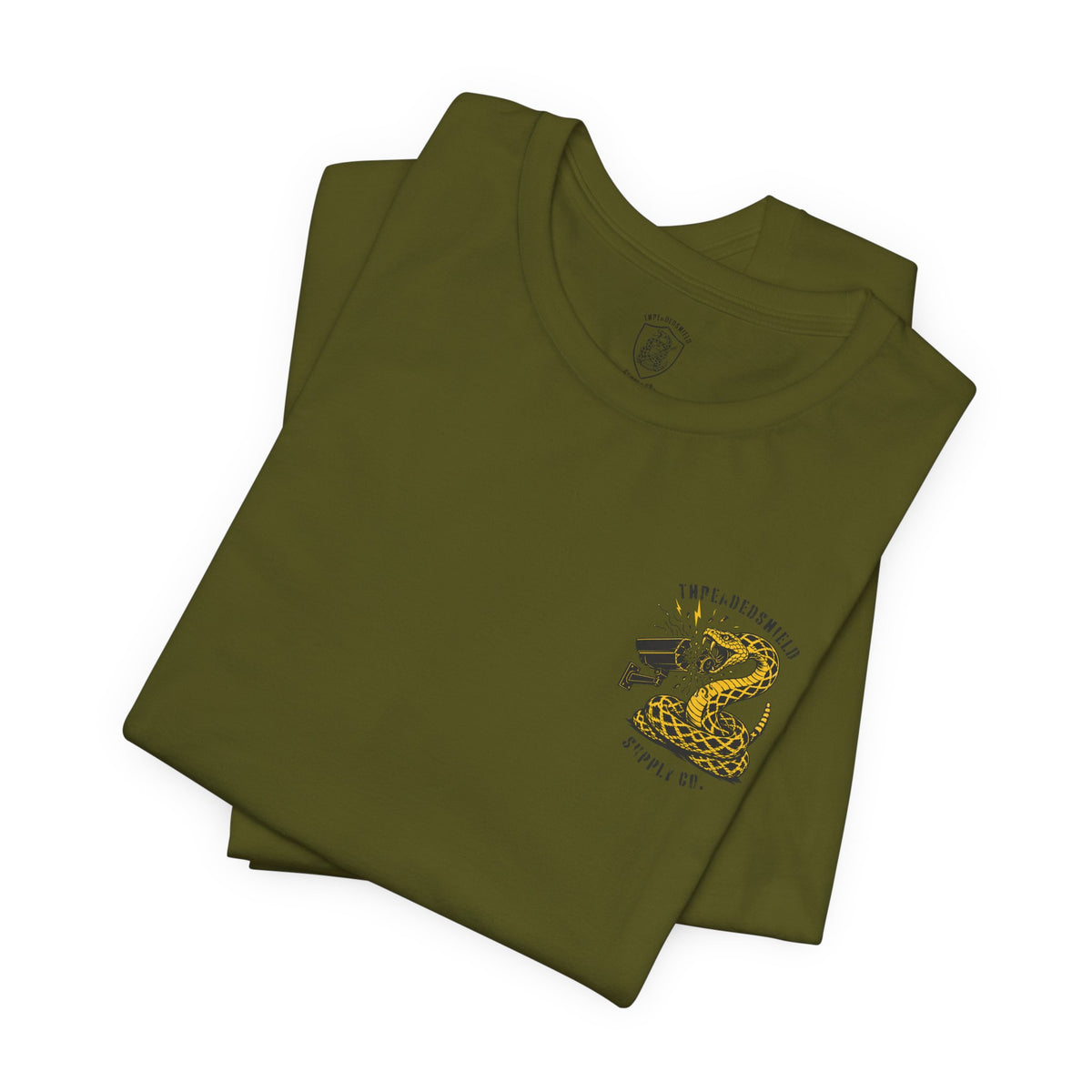 ThreadedShield "Flock DTOM" Tee
