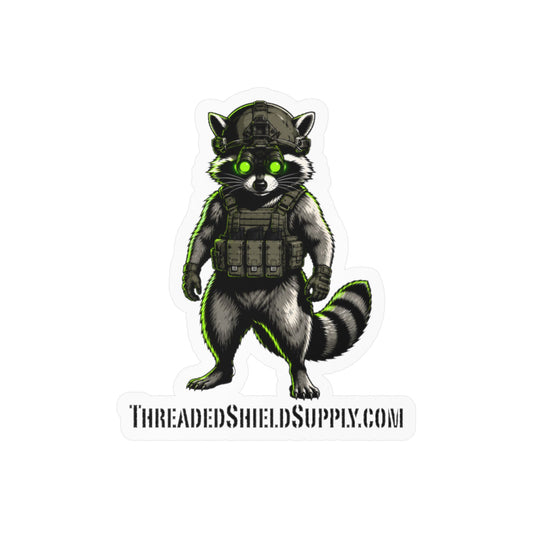 Tactical Trash Panda Vinyl Logo Sticker