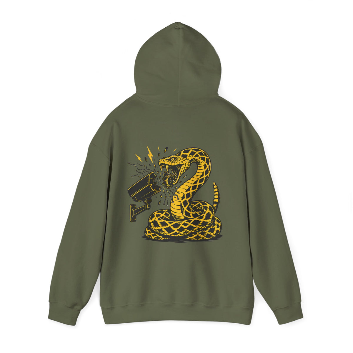 ThreadedShield "Flock DTOM" Heavyweight Graphic Hoodie