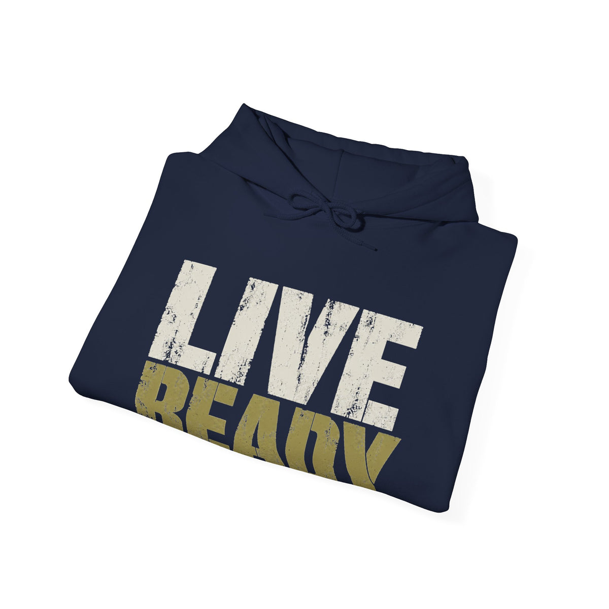 ThreadedShield Live Ready. Heavyweight Hoodie