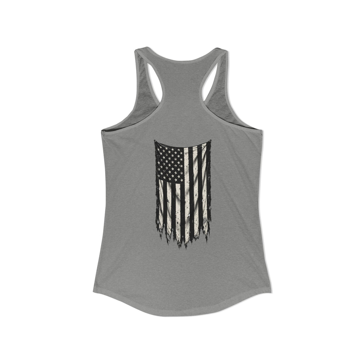 ThreadedShield Supply Co. Women’s Crest & Flag Racerback Tank