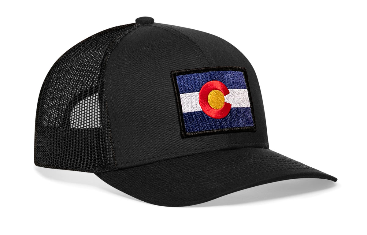 Colorado Flag Trucker Hat  |  CO Snapback