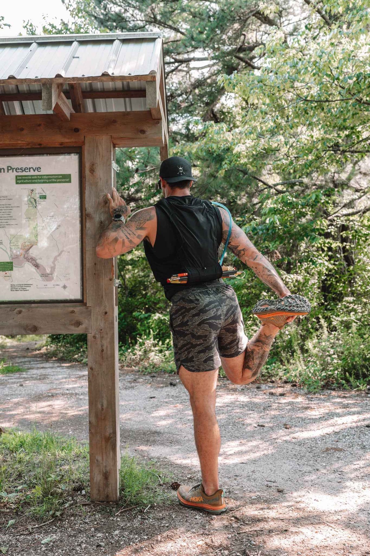 MEN'S | HYBRID SHORT : DEEP FOREST