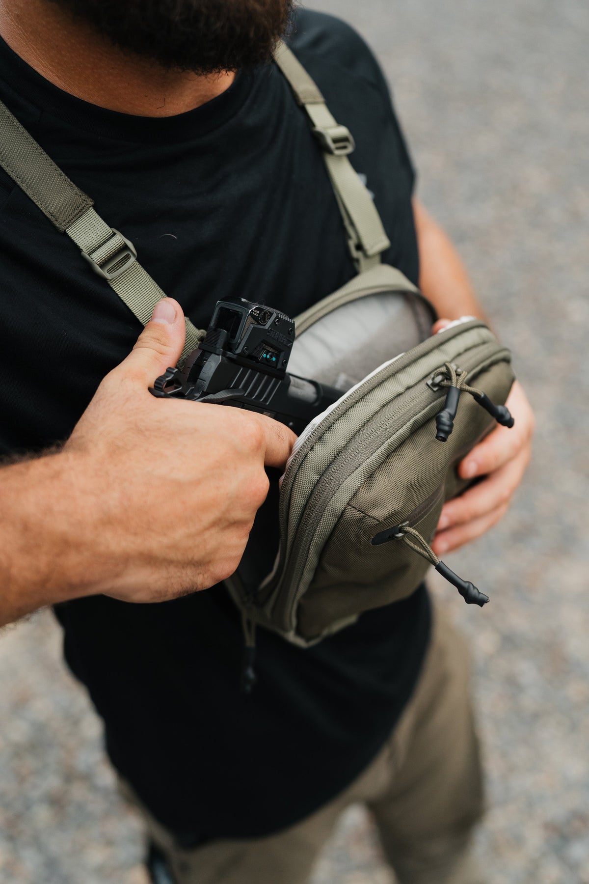 Elite Survival Systems TrailGuard Chest Pack for Concealed Carry
