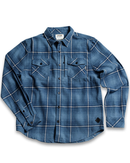Destroyer Flannel - Pale Blue