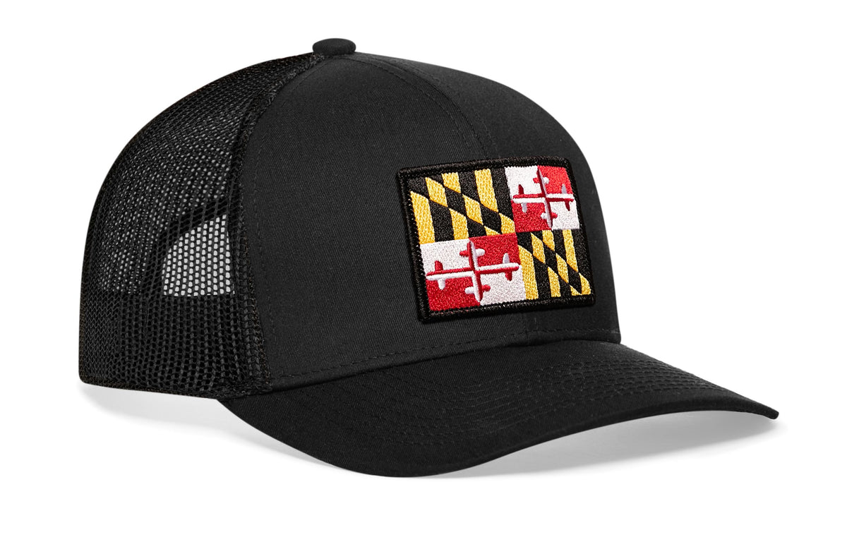 Maryland Flag Trucker Hat  |  MD Snapback