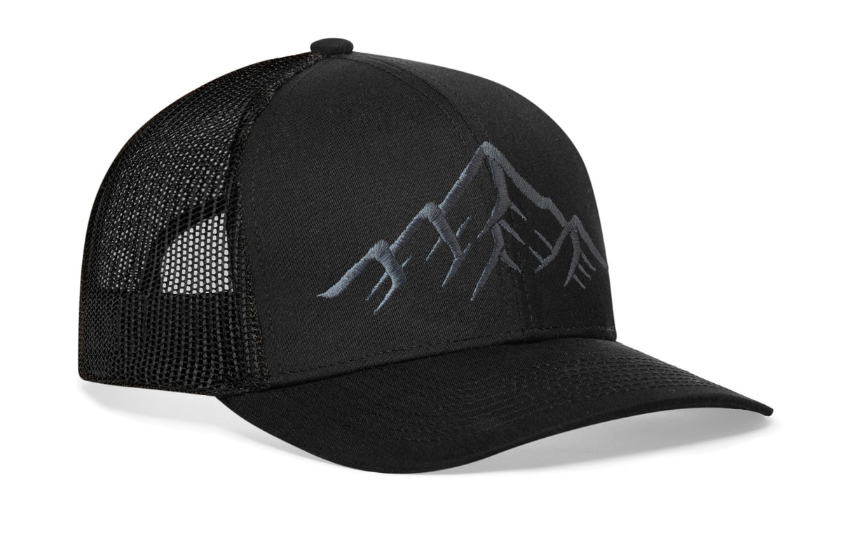 Mountain Range Trucker Hat  |  Outdoors Snapback