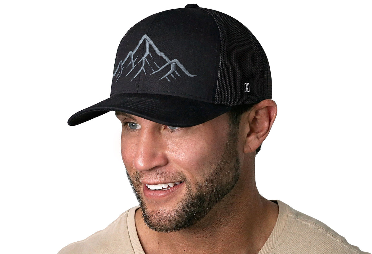 Mountain Range Trucker Hat  |  Outdoors Snapback