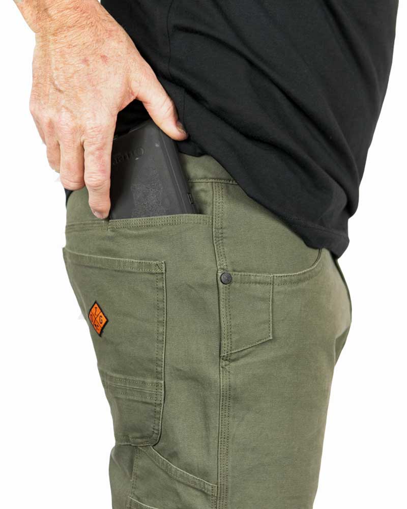 Trailblazer Standard Fit Pants - DK Olive