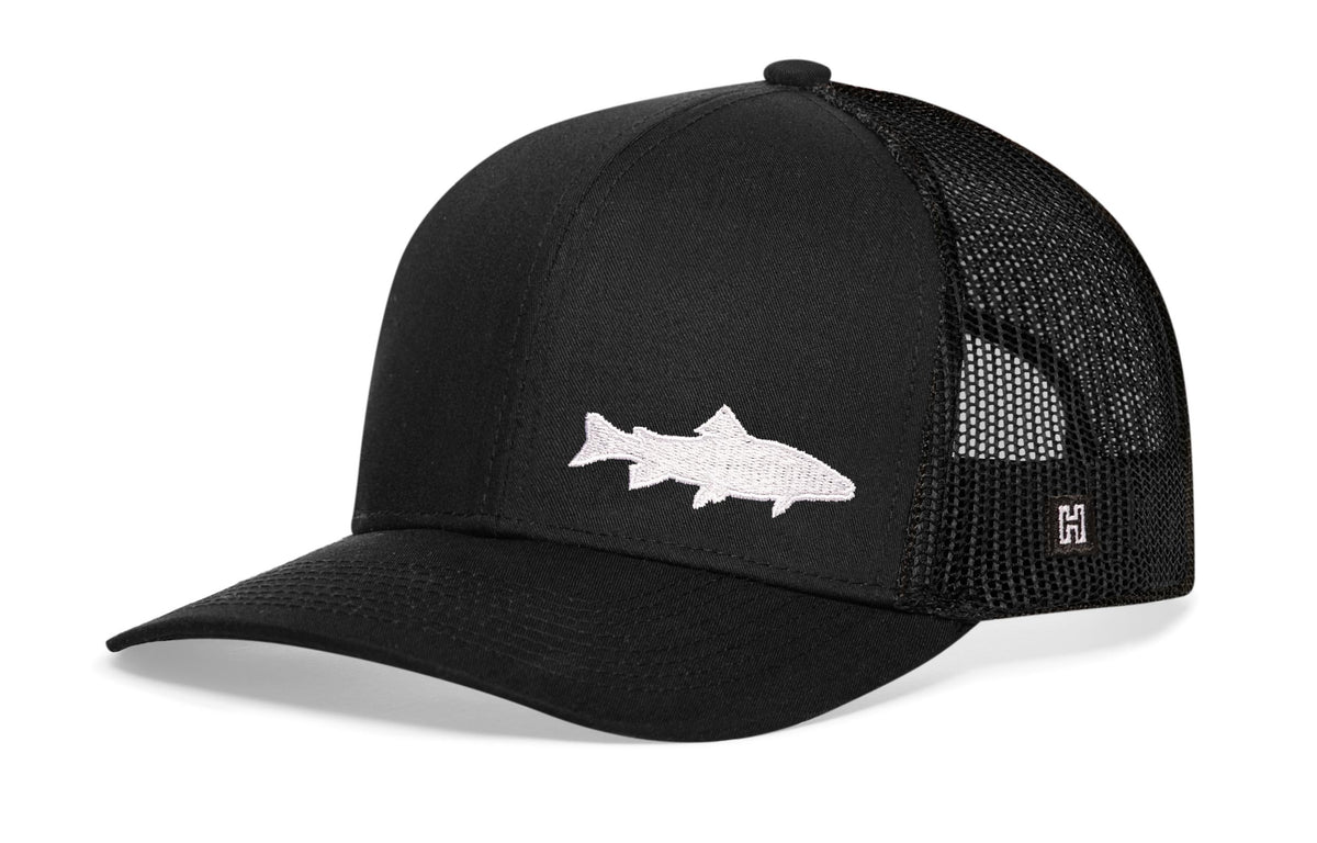 Steelhead Fish Trucker Hat  |  Outdoors Snapback
