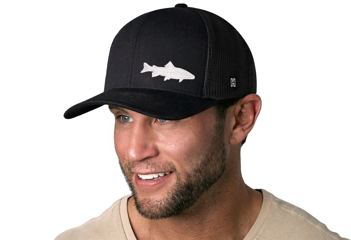 Steelhead Fish Trucker Hat  |  Outdoors Snapback