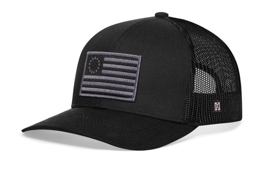 Betsy Ross Flag Trucker Hat  |  Tactical USA Snapback