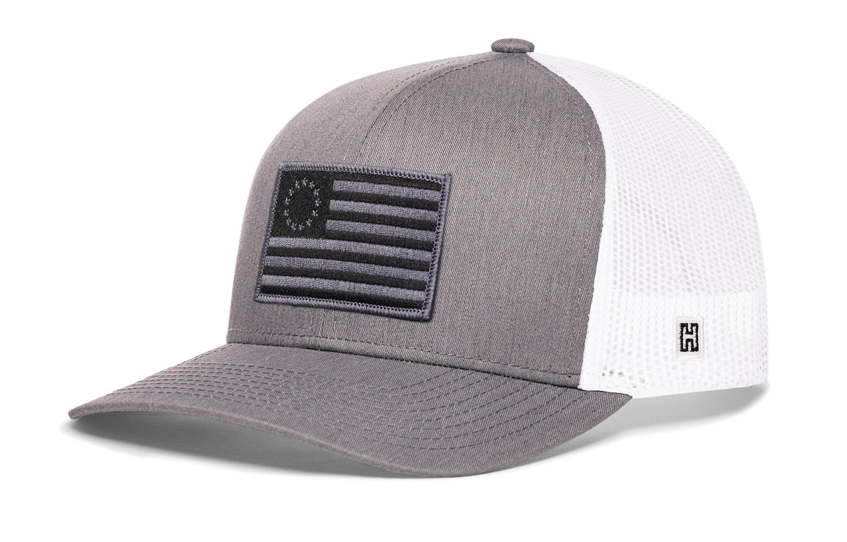 Betsy Ross Flag Trucker Hat  |  Tactical USA Snapback