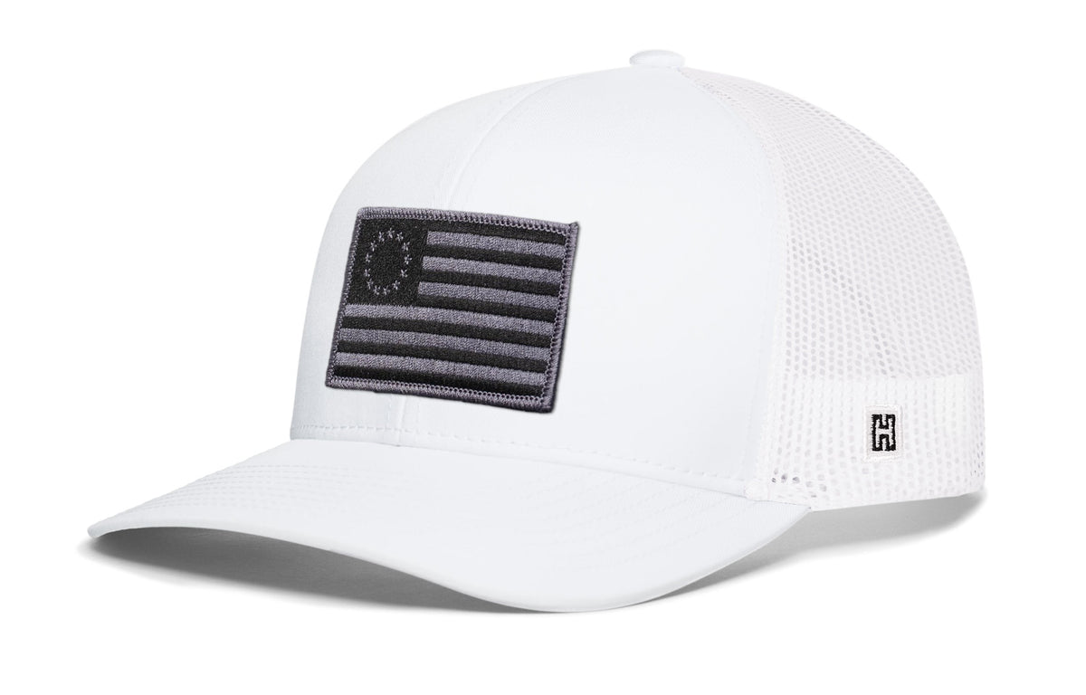 Betsy Ross Flag Trucker Hat  |  Tactical USA Snapback