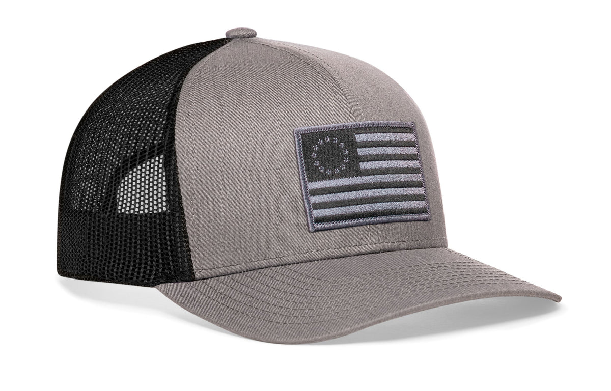 Betsy Ross Flag Trucker Hat  |  Tactical USA Snapback