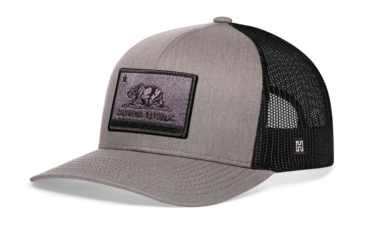 California Flag Trucker Hat  |  Tactical CA Snapback