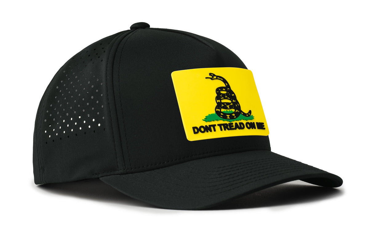 Dont Tread On Me Performance 5-Panel Hat  | Gadsden Flag Flexfit Snapback