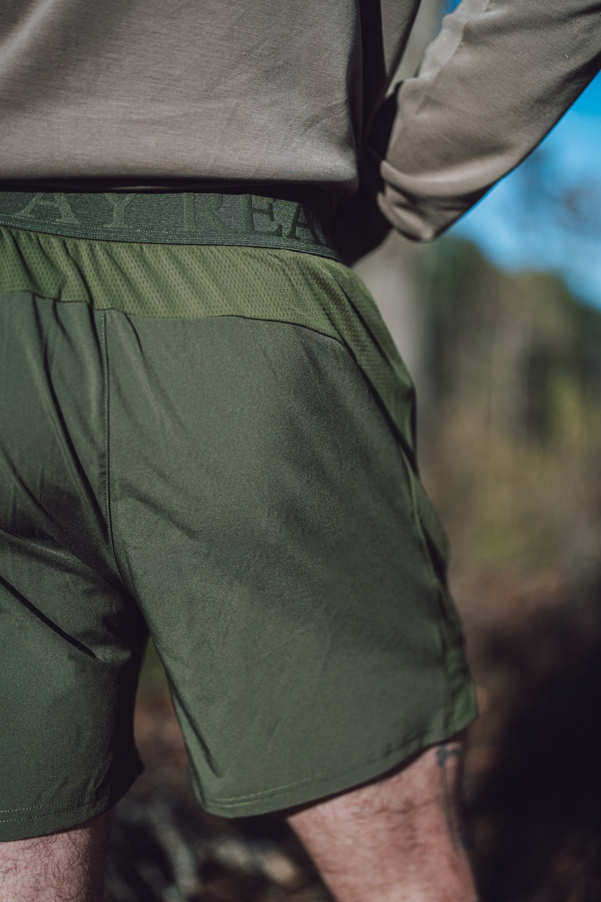 MEN'S | MOTTO SHORT : JUNGLE MOSS