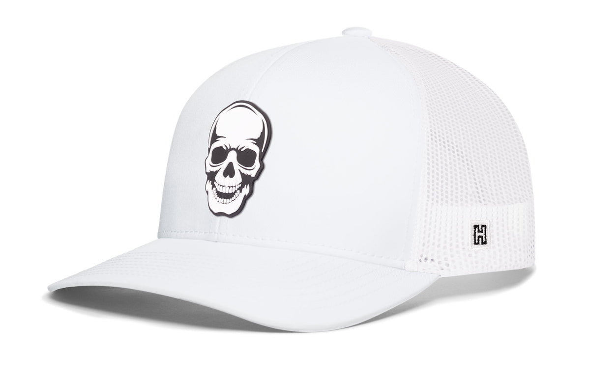 Skull Trucker Hat  |  Snapback