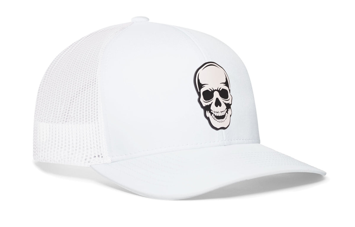 Skull Trucker Hat  |  Snapback