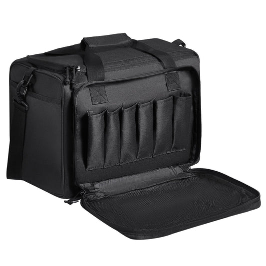 Range Bag for 3 Pistols, with Single Shoulder Strip