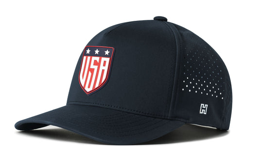 USA Shield Performance 5-Panel Hat  |  America Flexfit Snapback